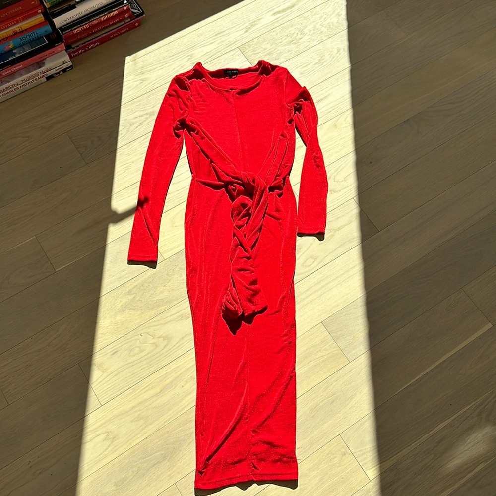 Jluxlabel Red Wrap Dress